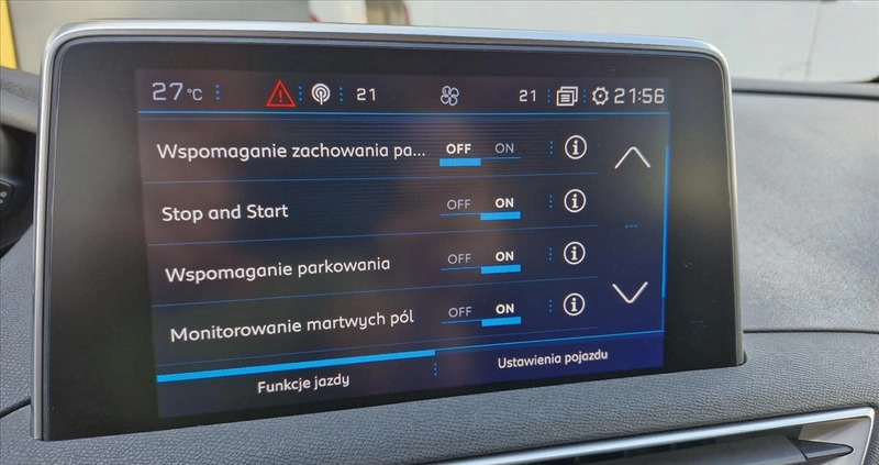 Peugeot 5008 cena 93850 przebieg: 114929, rok produkcji 2018 z Nowe Warpno małe 191